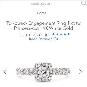 Tolkowsky Engagement Ring